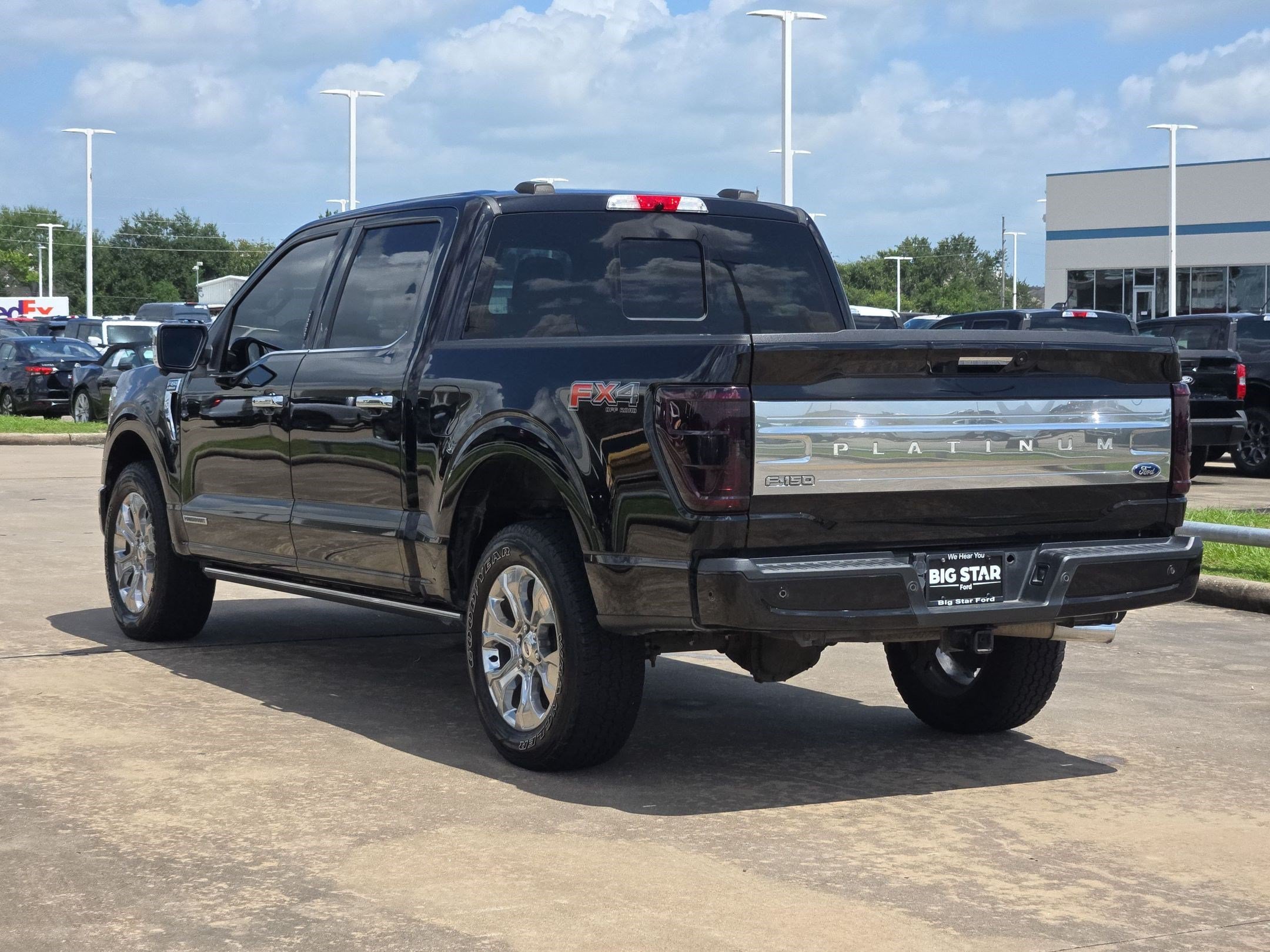 Used 2021 Agate Black Metallic Ford Platinum image 5