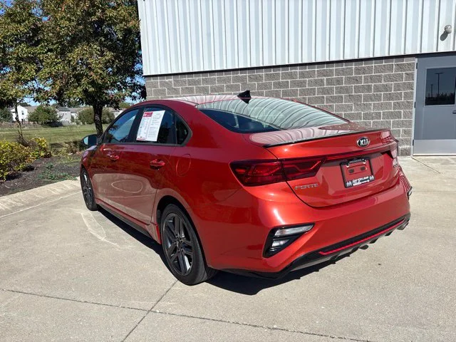Used 2021 Fire Orange Kia GT-Line image 8