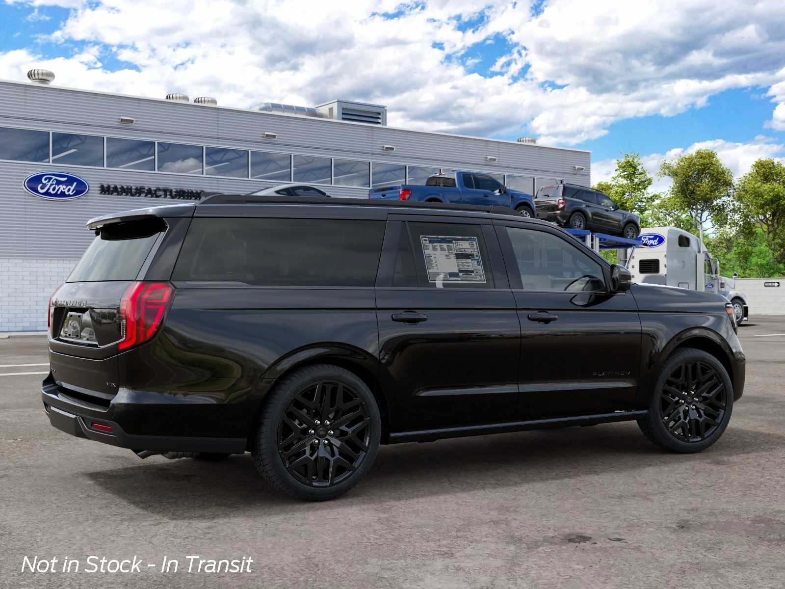 New 2027 Agate Black Metallic Ford MAX Platinum image 6