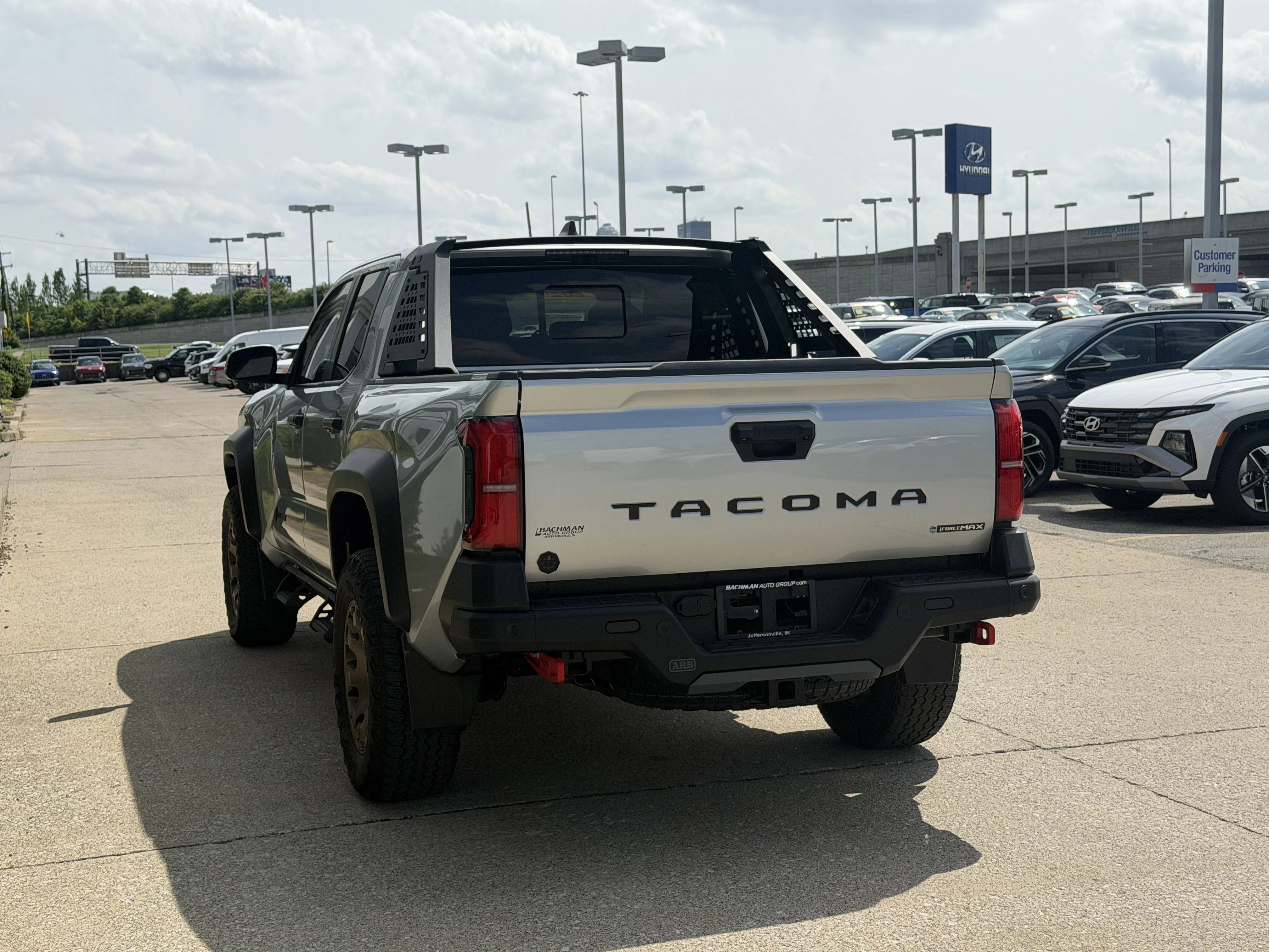 Used 2024 Celestial Silver Metallic Toyota Trailhunter Hybrid image 7