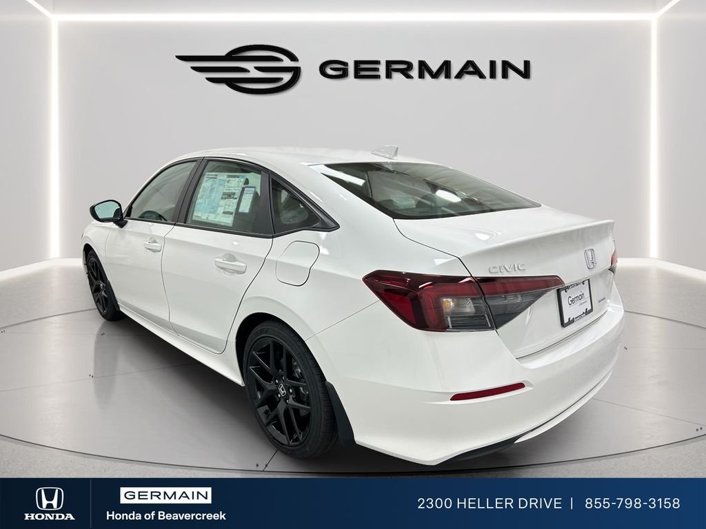 New 2026 Platinum White Pearl Honda Sport image 5