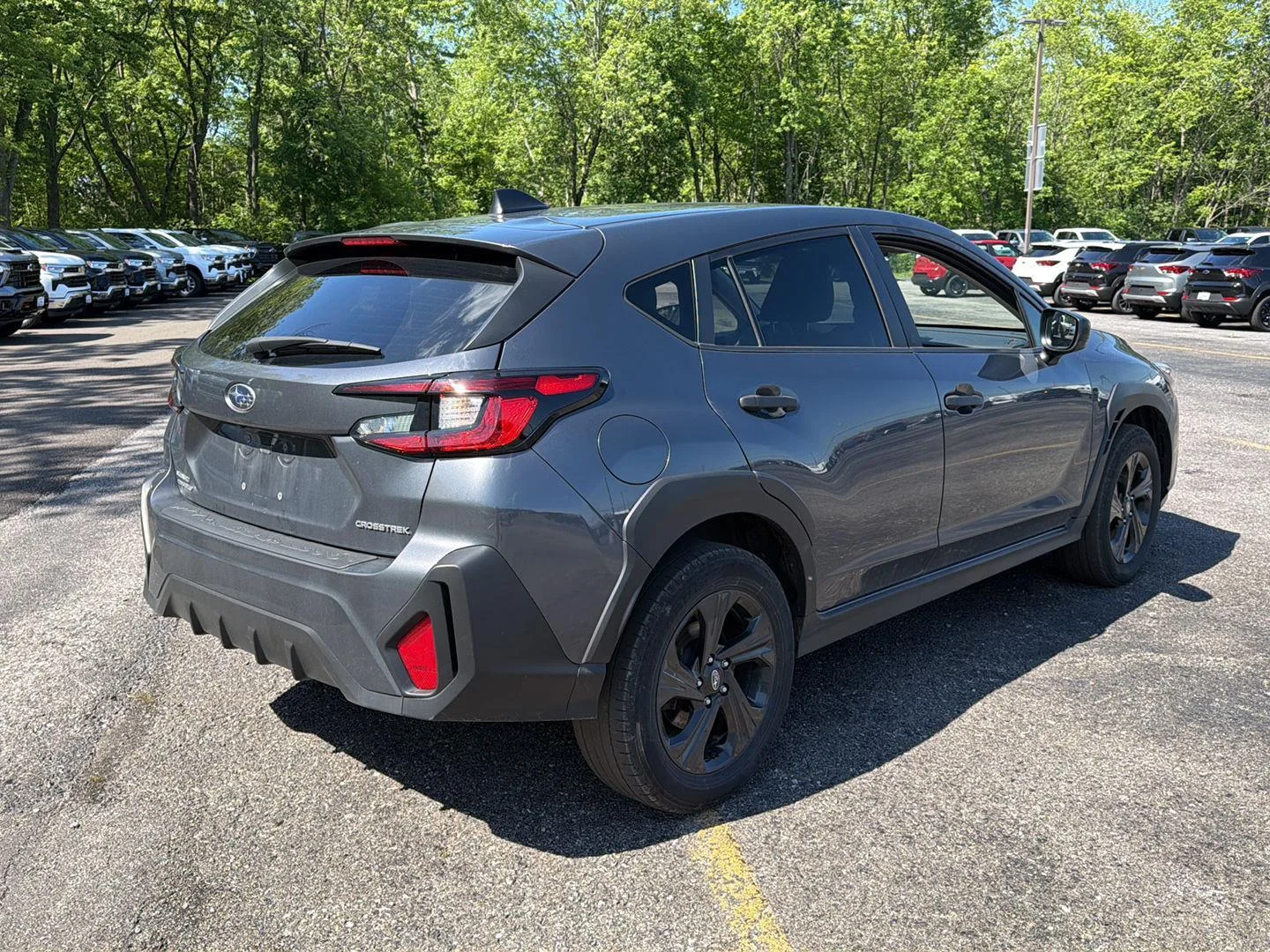Used 2024 Magnetite Gray Metallic Subaru Base image 8