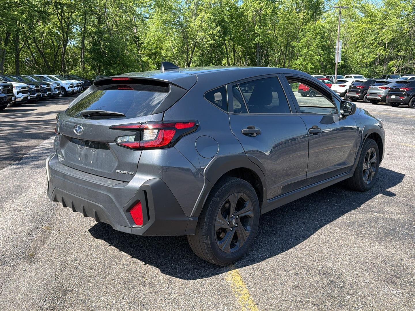 Used 2024 Magnetite Gray Metallic Subaru Base image 8
