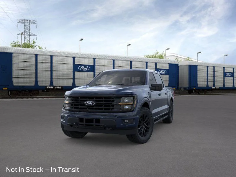 New 2026 Antimatter Blue Metallic Ford XLT image 2