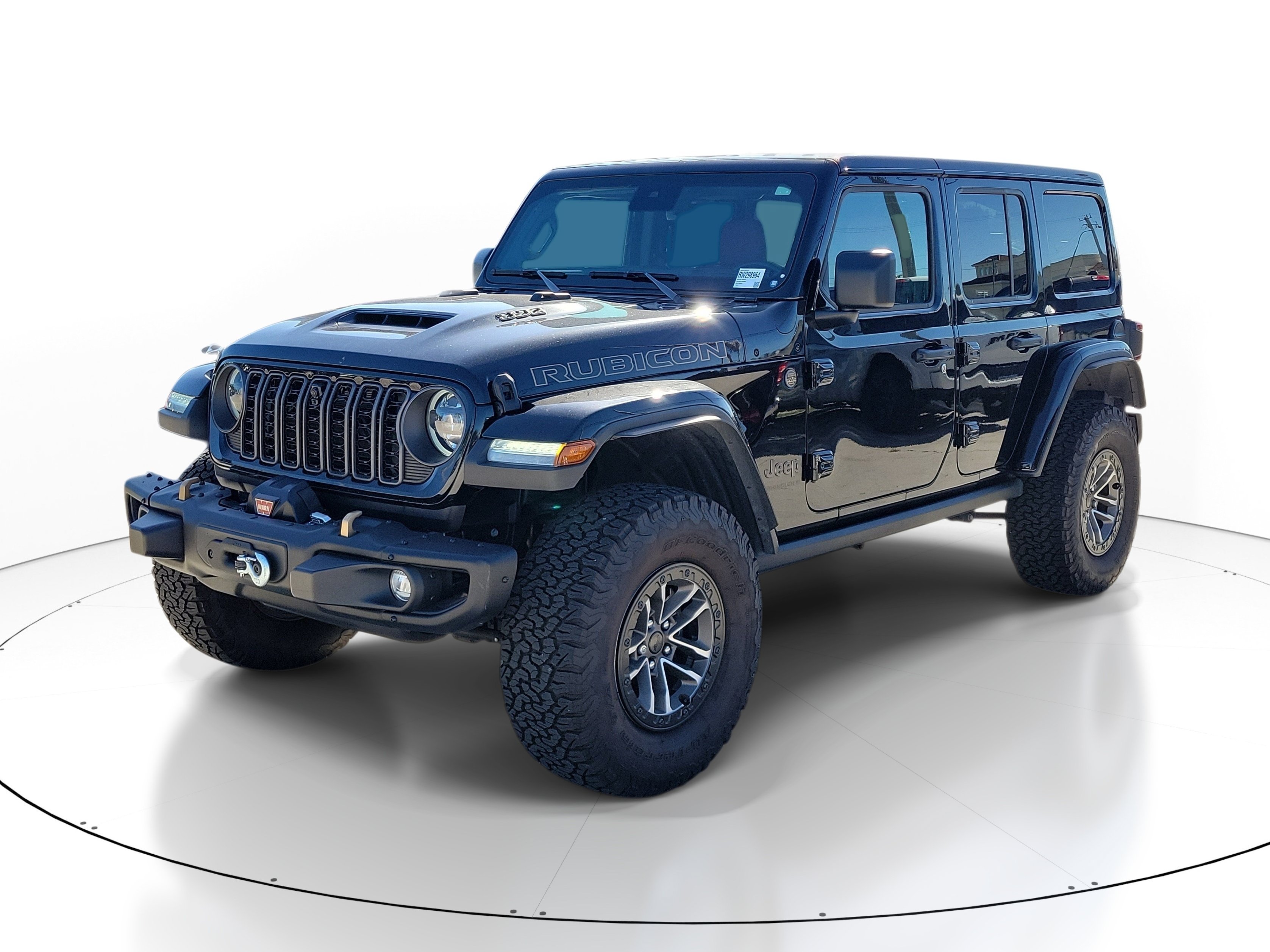 Used 2024 Black Clearcoat Jeep Rubicon 392 image 3
