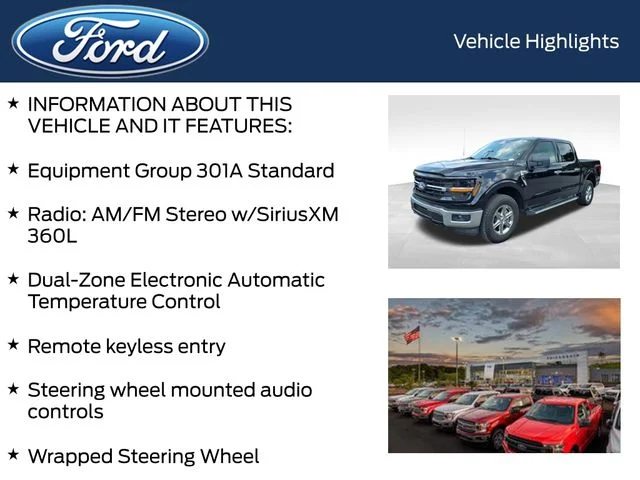 Used 2025 Black Ford XLT image 4