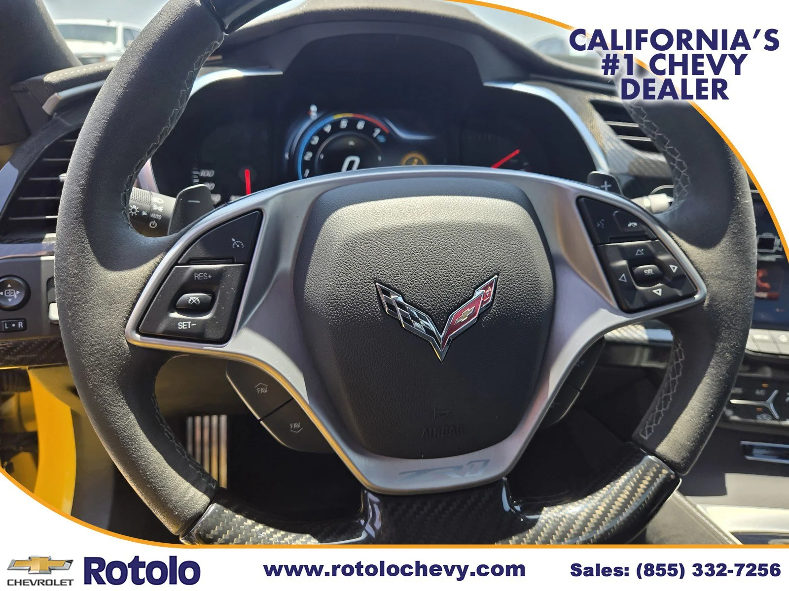 Used 2019 Corvette Racing Yellow Tintcoat Chevrolet ZR1 3ZR image 20