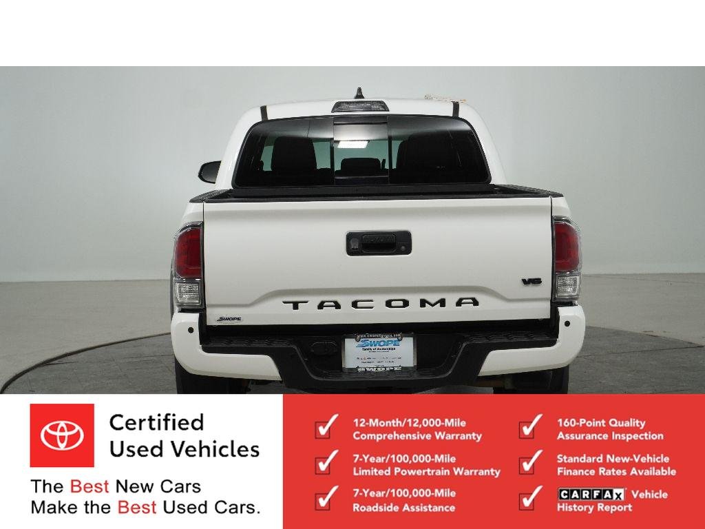 Certified Used 2021 Super White Toyota TRD Off Road image 4