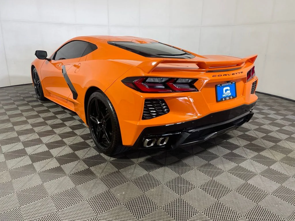 Used 2023 Orange Chevrolet Stingray image 5