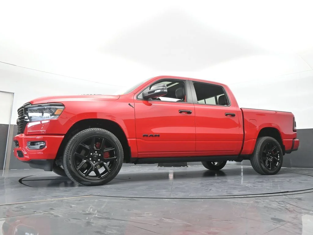 Used 2023 Flame Red Clearcoat Ram Laramie image 65
