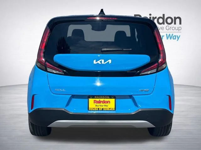 Used 2025 Surf Blue/Black Kia EX image 6