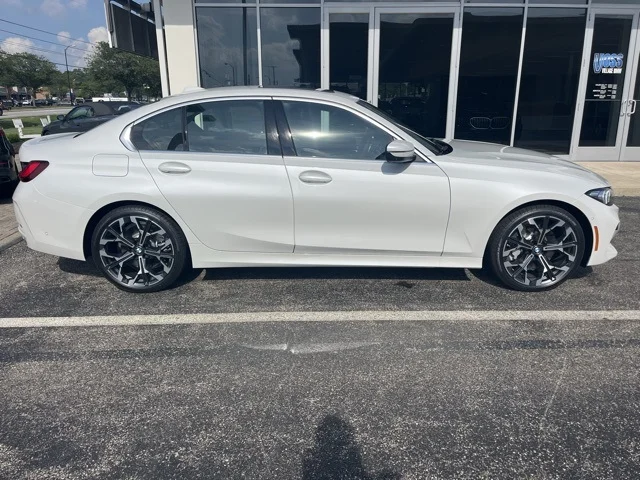 New 2025 Mineral White Metallic BMW 330i xDrive Sedan image 2