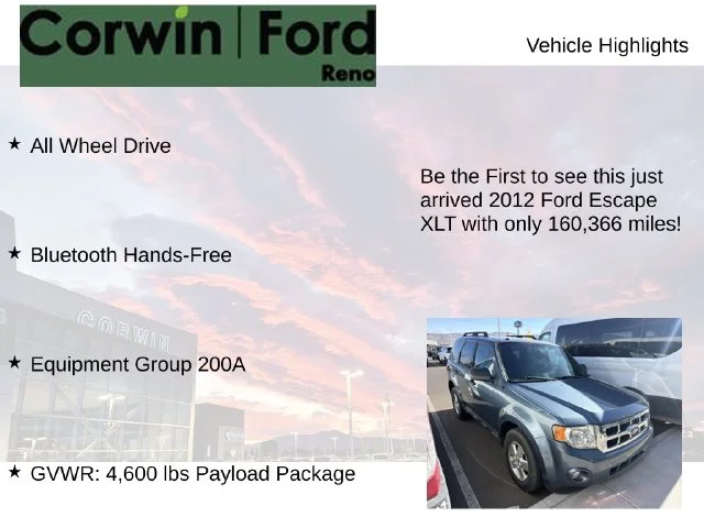 Used 2012 Blue Ford XLT image 4