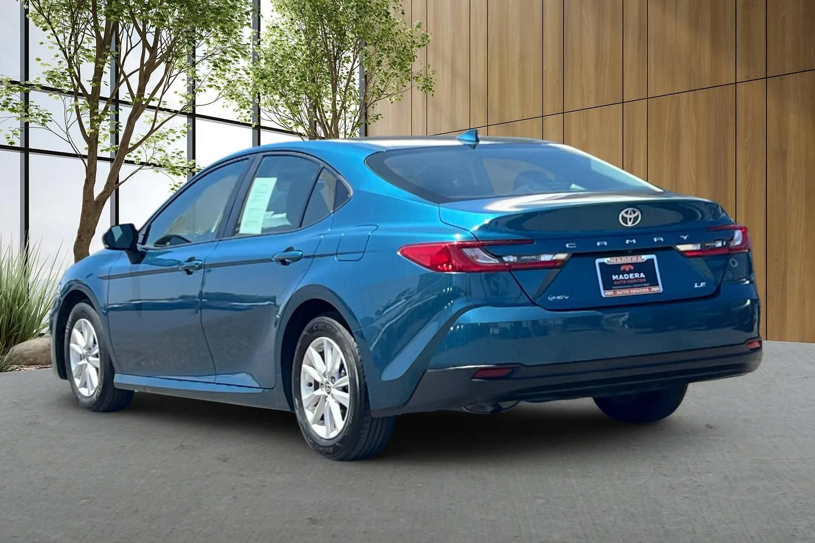 Used 2025 Blue Toyota LE image 6