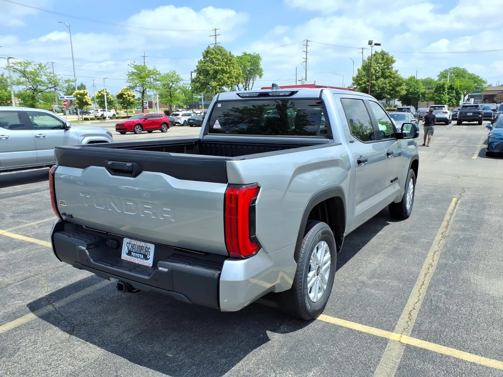 New 2026 Celestial Silver Metallic (1j9) Toyota SR5 CREWMAX image 7