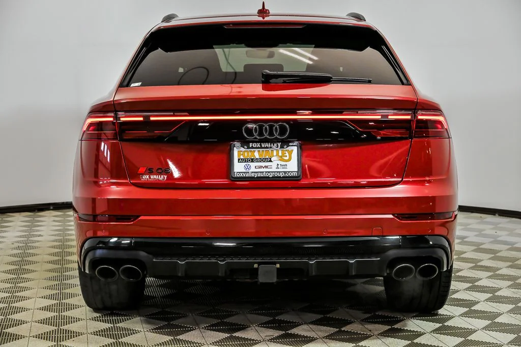 Used 2024 Red Audi 4.0T Premium Plus image 7