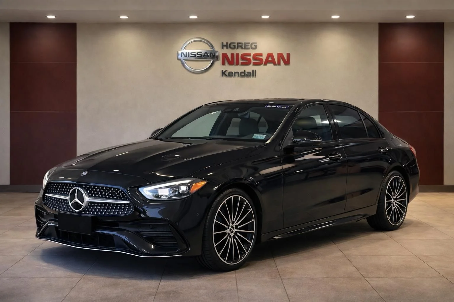 Used 2024 Black Mercedes-Benz C 300 image 3