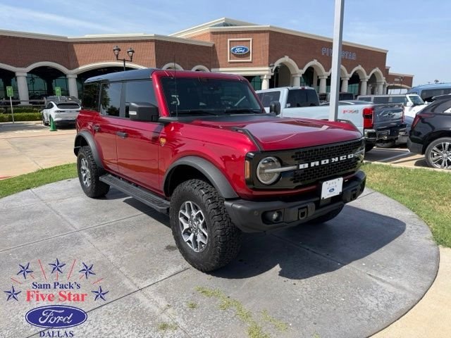 Used 2025 Red Ford Badlands image 1