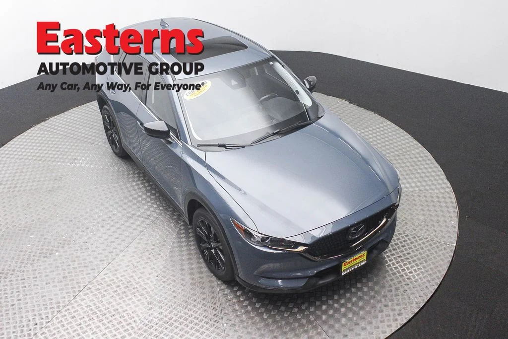 Used 2021 Gray Mazda Carbon Edition image 3