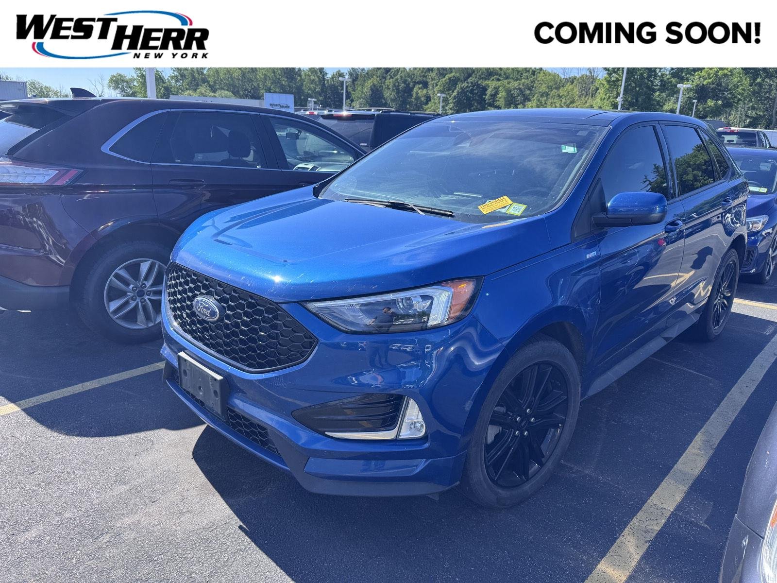 Used 2022 Atlas Blue Ford ST-Line image 1