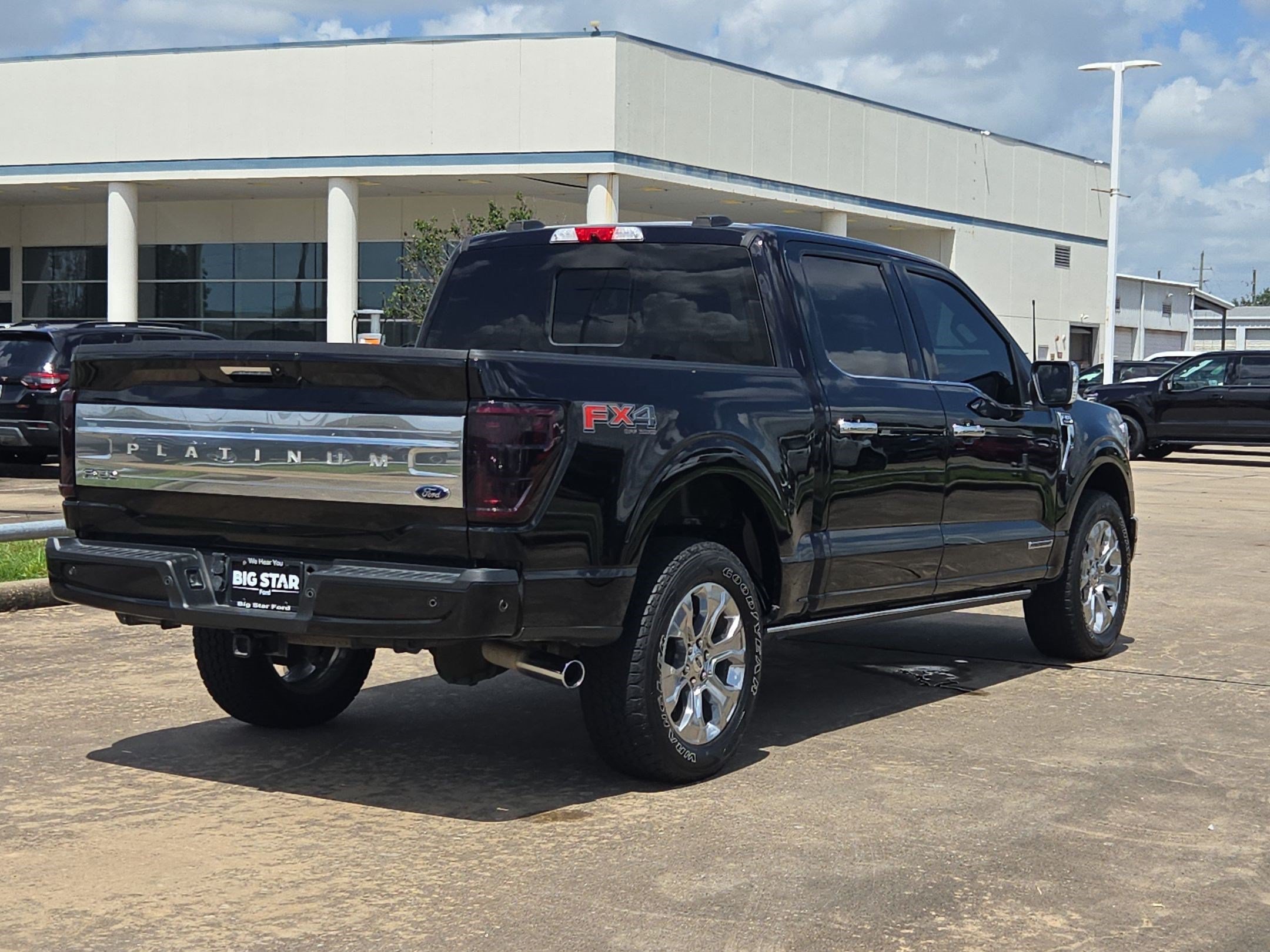 Used 2021 Agate Black Metallic Ford Platinum image 3