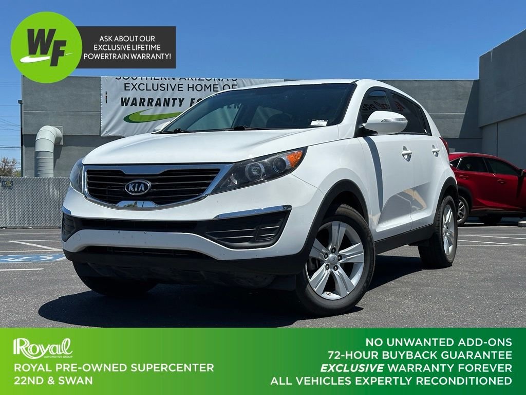Used 2012 White Kia LX image 1