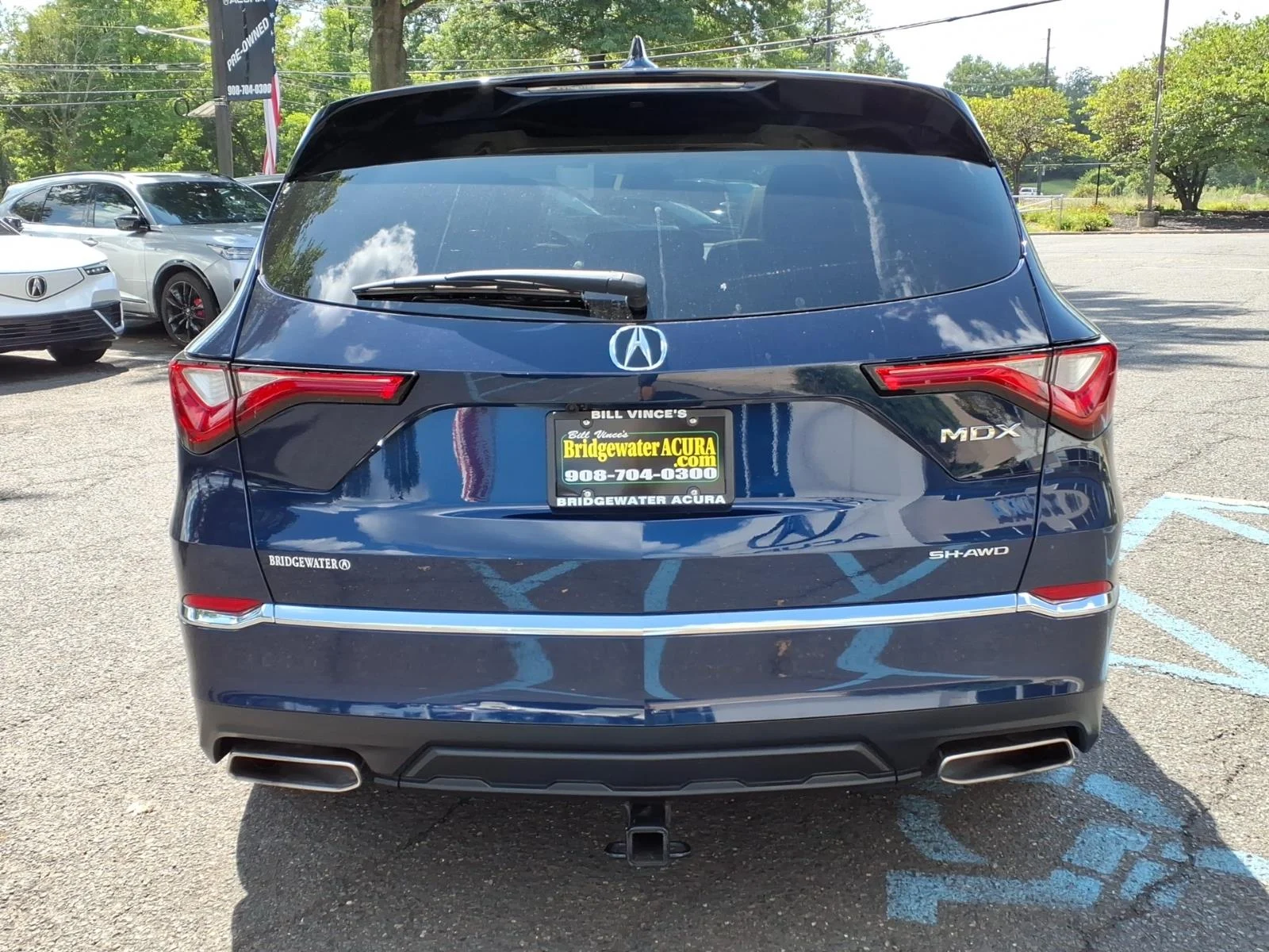 Used 2024 Fathom Blue Pearl Acura SH-AWD image 5