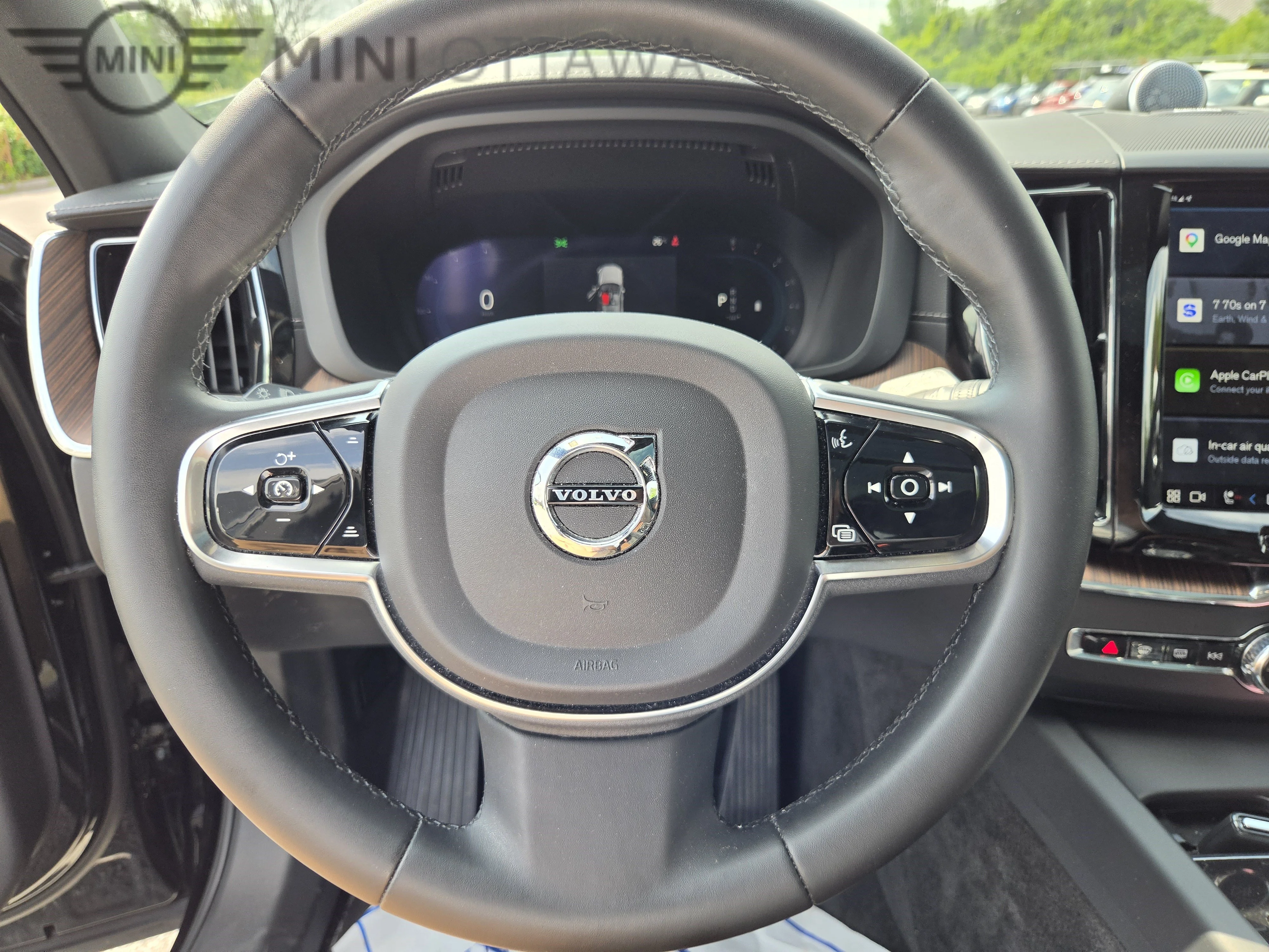 Used 2023 Black Solid Stone Volvo Ultimate Bright Theme image 11