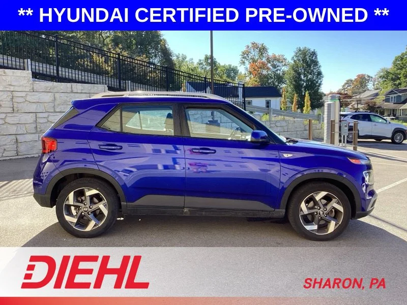 Used 2023 Blue Hyundai Limited image 8