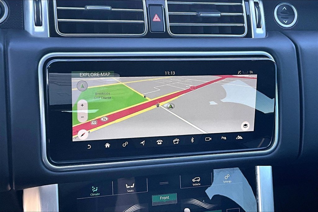 Used 2018 Gray Land Rover 3.0L V6 Supercharged HSE image 19