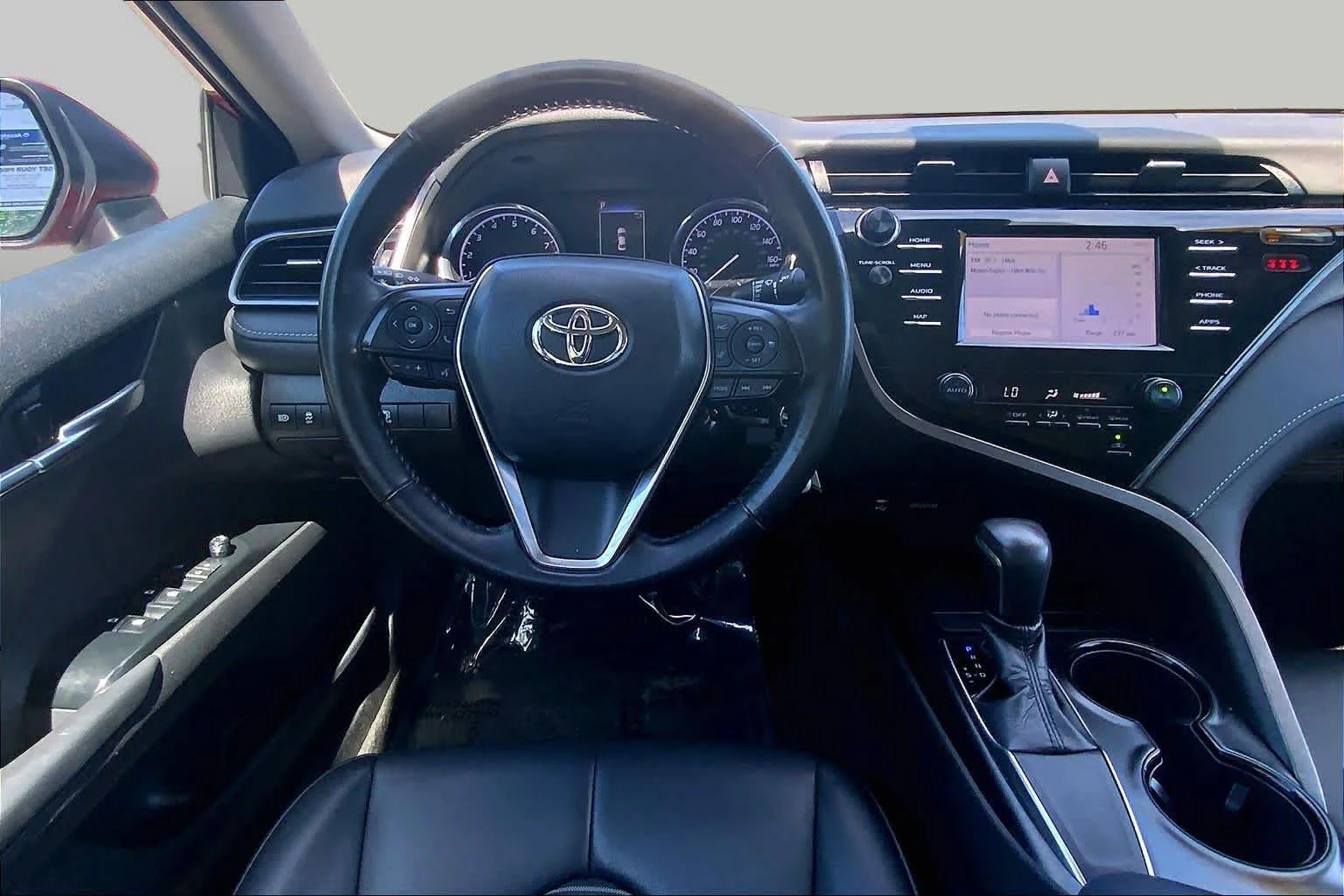 Certified Used 2019 Supersonic Red Toyota SE image 12