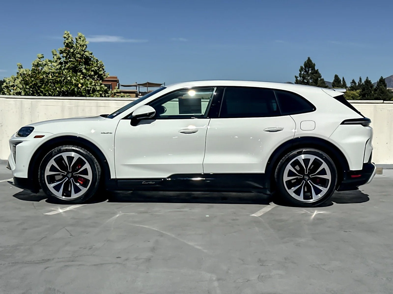 New 2026 White Porsche Turbo Electric image 2