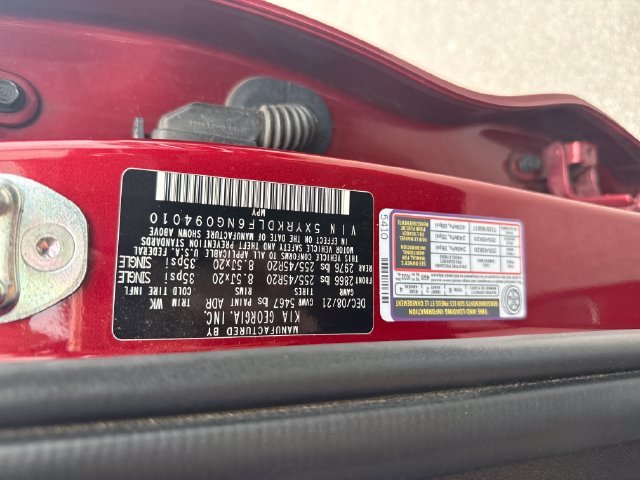Used 2022 Red Kia X-Line SX Prestige image 23