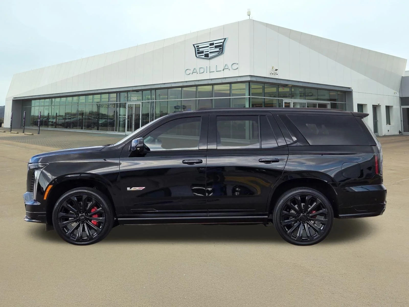 Used 2025 Black Raven Cadillac AWD V-Series image 3