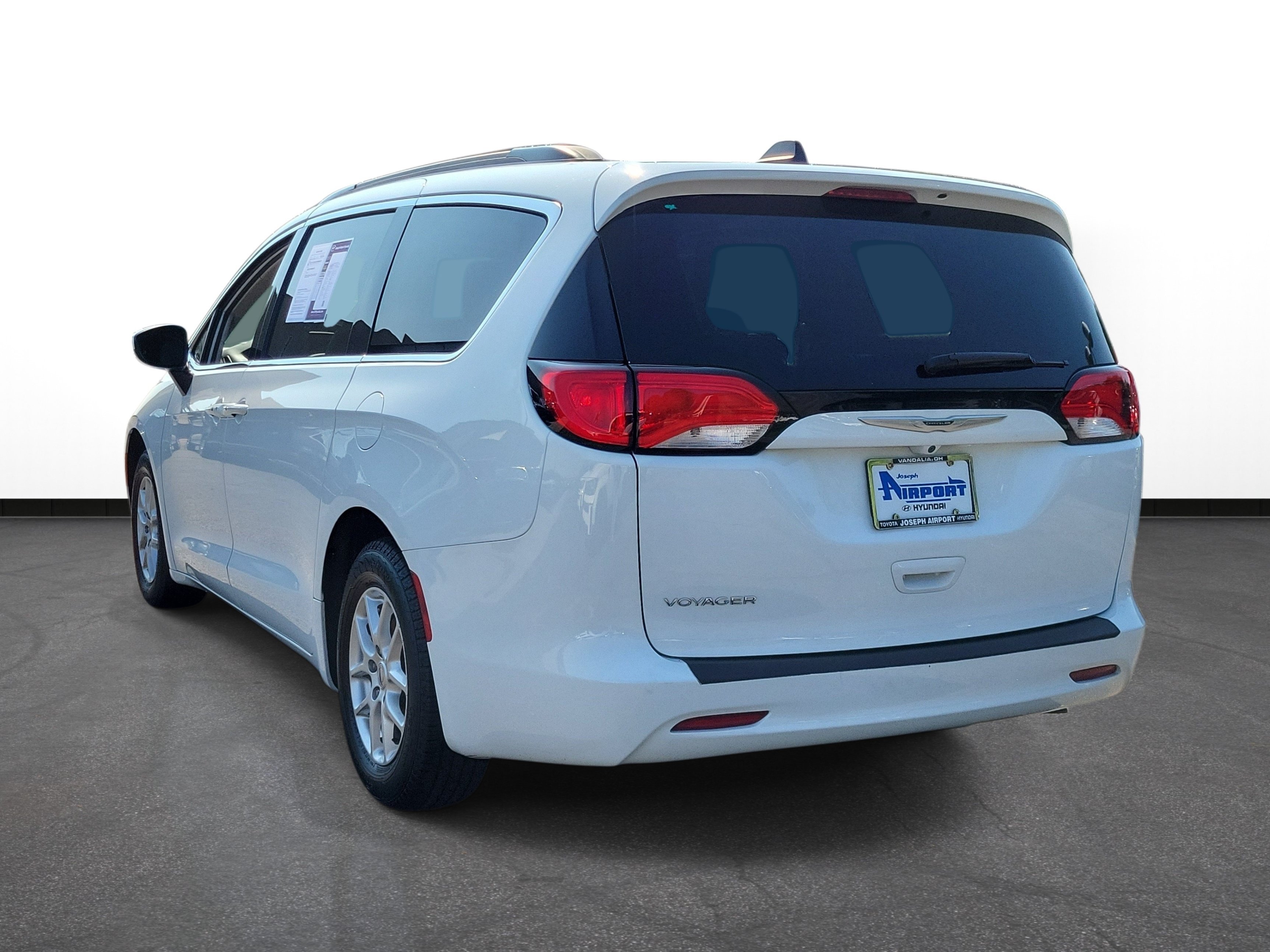 Used 2021 Bright White Clearcoat Chrysler LXI image 3