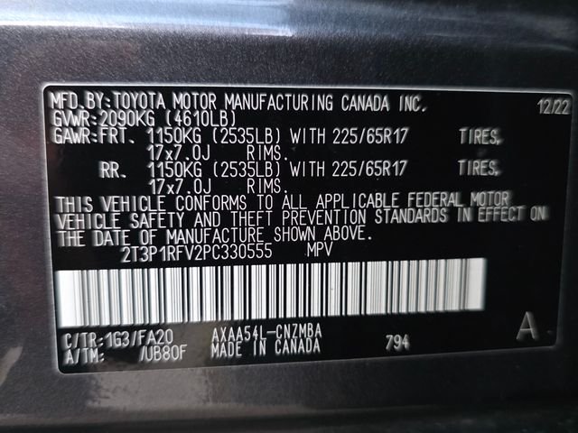 Used 2023 Magnetic Gray Metallic Toyota XLE image 3