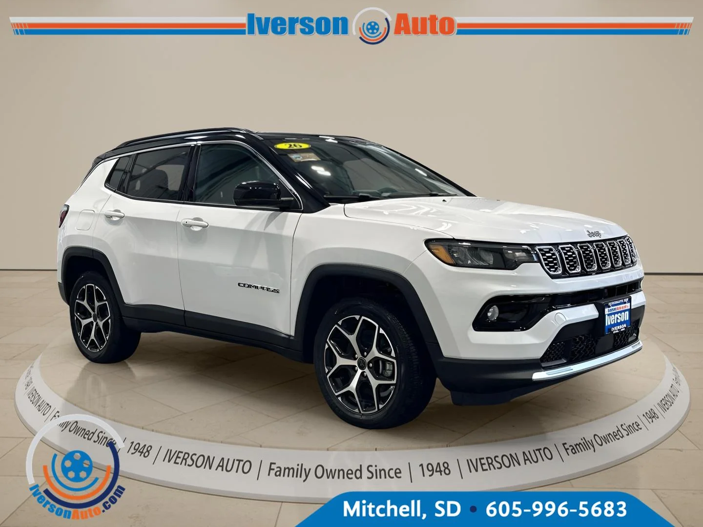 New 2026 Bright White Clearcoat Jeep Limited image 1