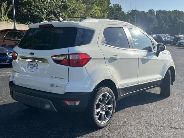 Used 2021 White Ford Titanium image 3