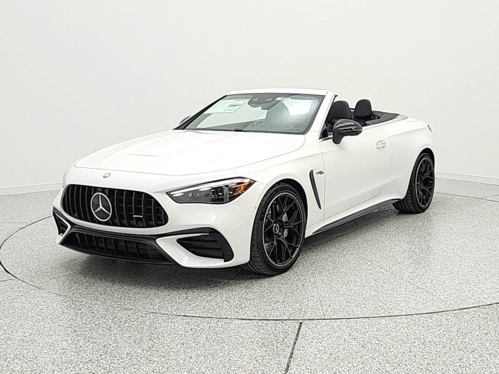 New 2026 MANUFAKTUR Moonlight White Metallic Mercedes-Benz AMG® CLE 53 4MATIC+ Cabriolet image 1