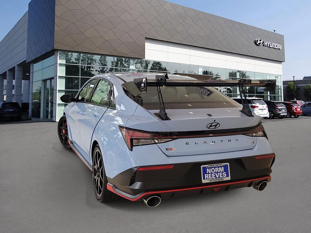 New 2026 Performance Blue Hyundai Sedan image 3