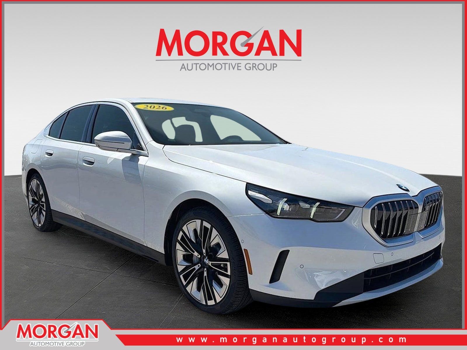 White 2026 BMW 5 Series 530i RWD Sedan Rear-Wheel Drive Automatic