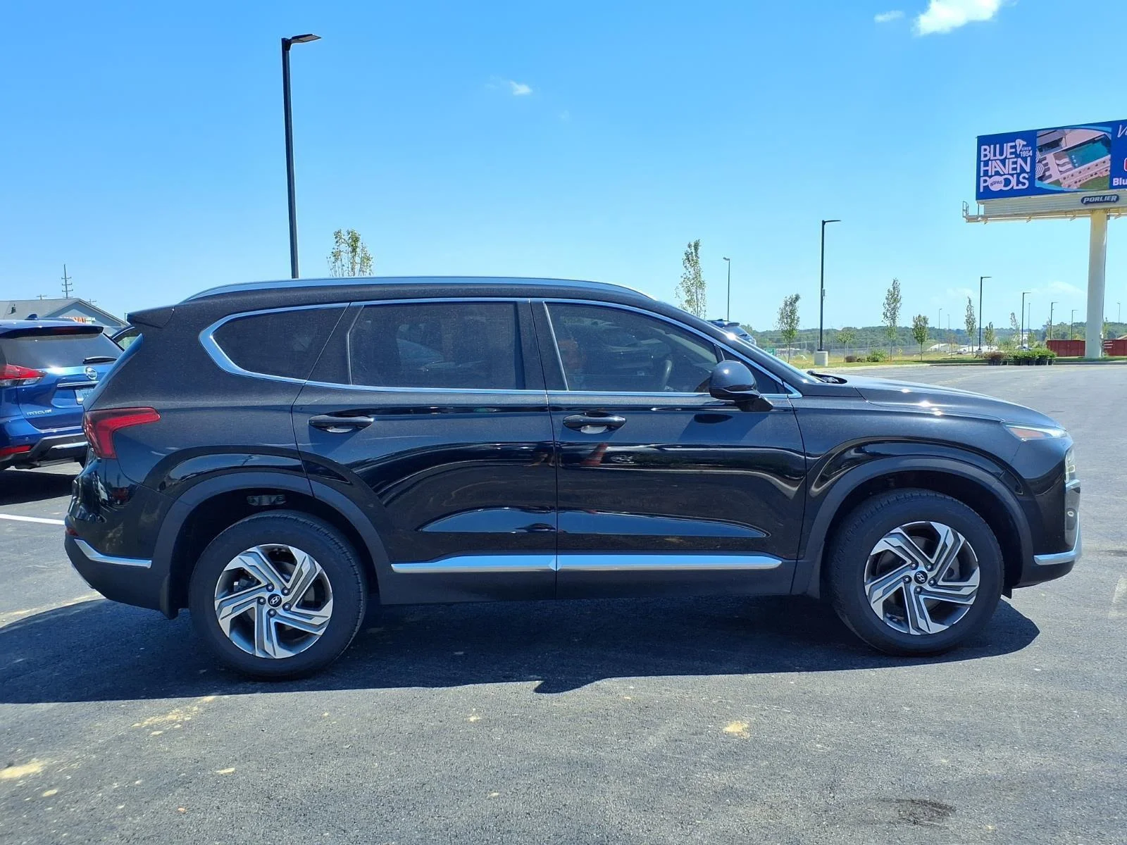 Used 2021 Twilight Black Hyundai SEL image 24