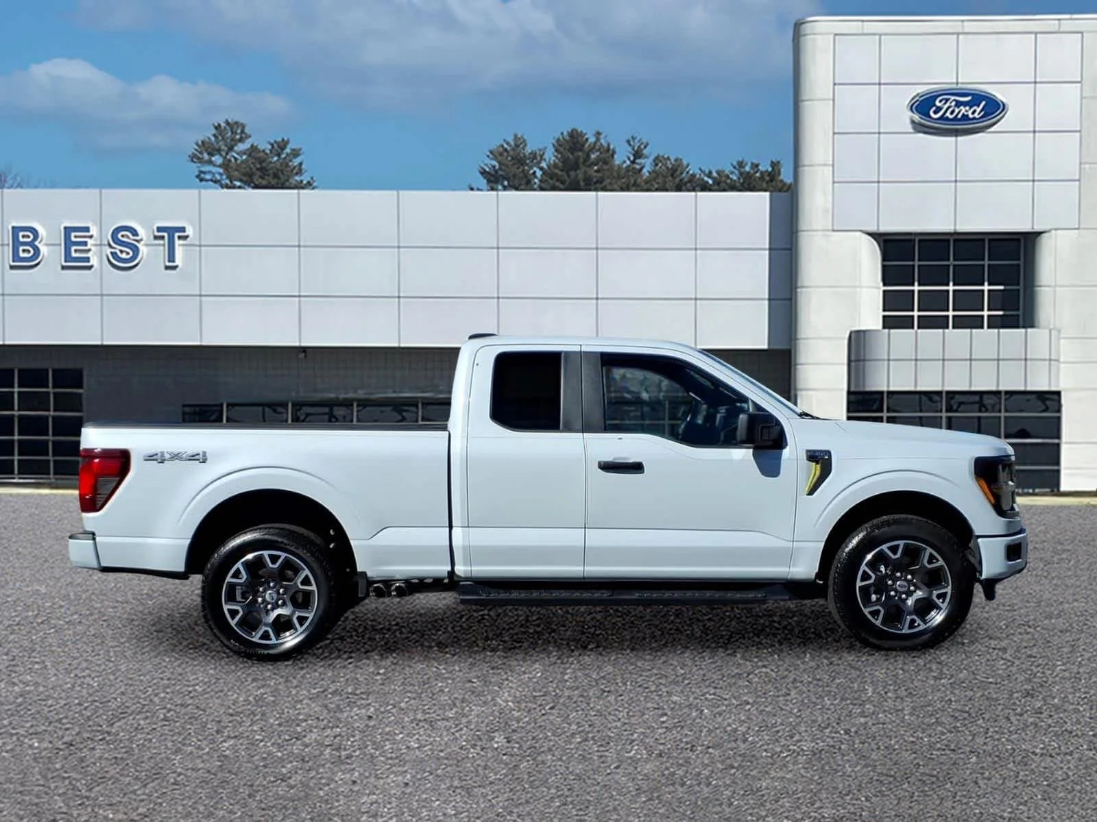 Used 2025 Space White Ford STX image 8