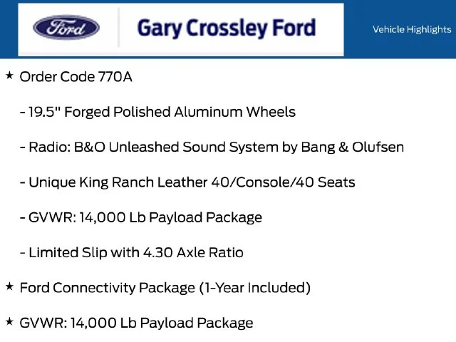 New 2027 Black Ford King Ranch image 2