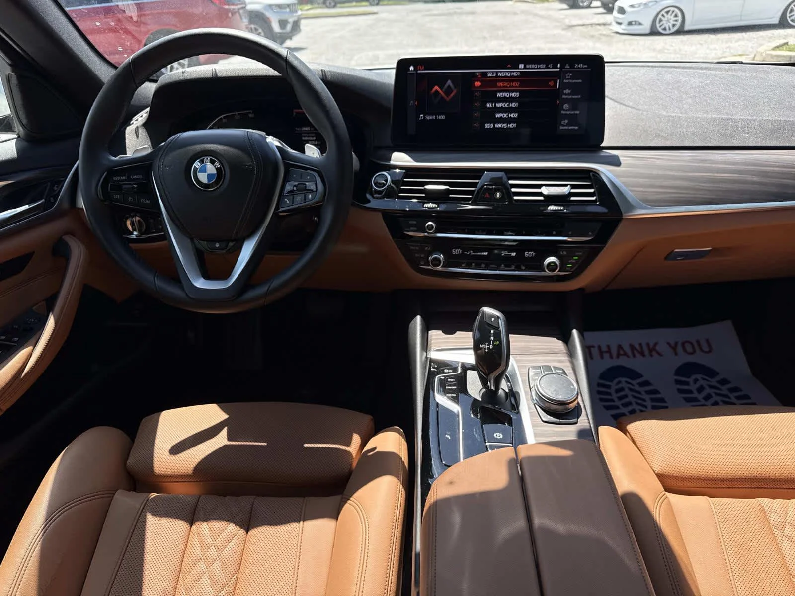 Used 2023 Alpine White BMW 530i xDrive image 28