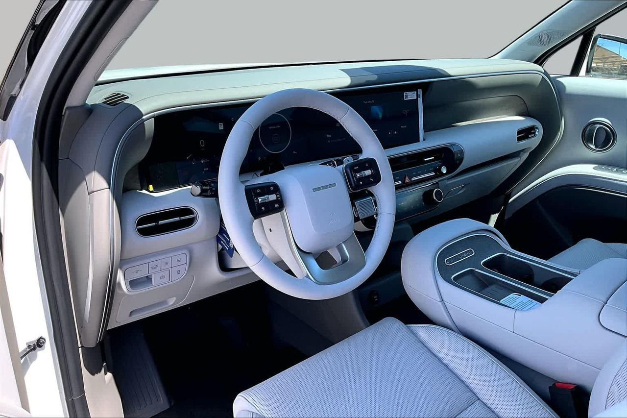 New 2026 Creamy White Pearl Hyundai Blue SEL Premium 7P image 8