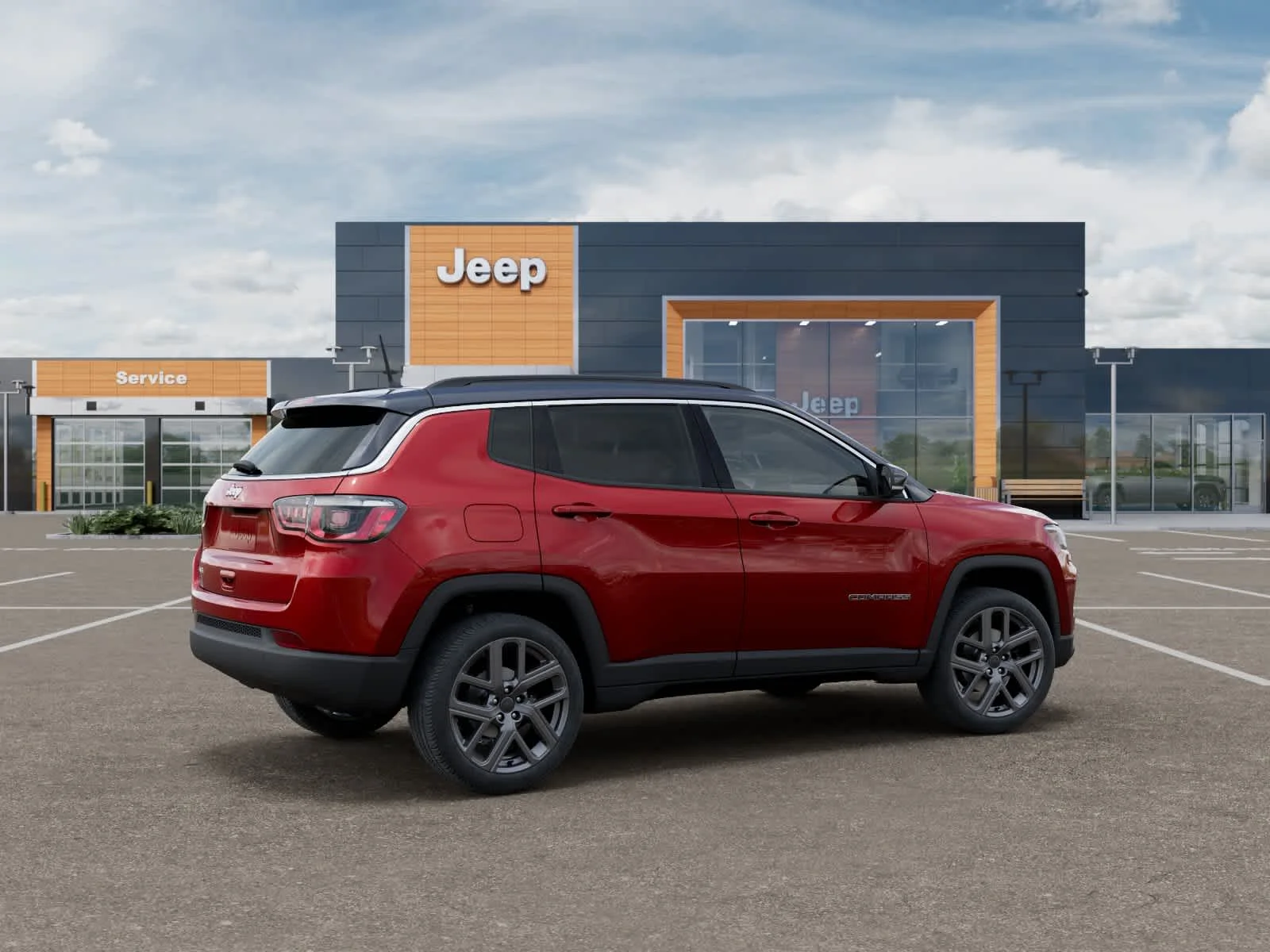 New 2026 Red Hot Pearlcoat Jeep Limited Altitude image 4