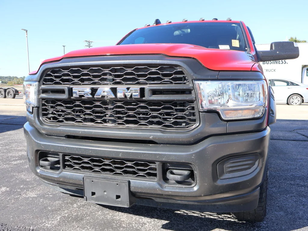 Used 2021 Flame Red Clearcoat Ram Tradesman image 3