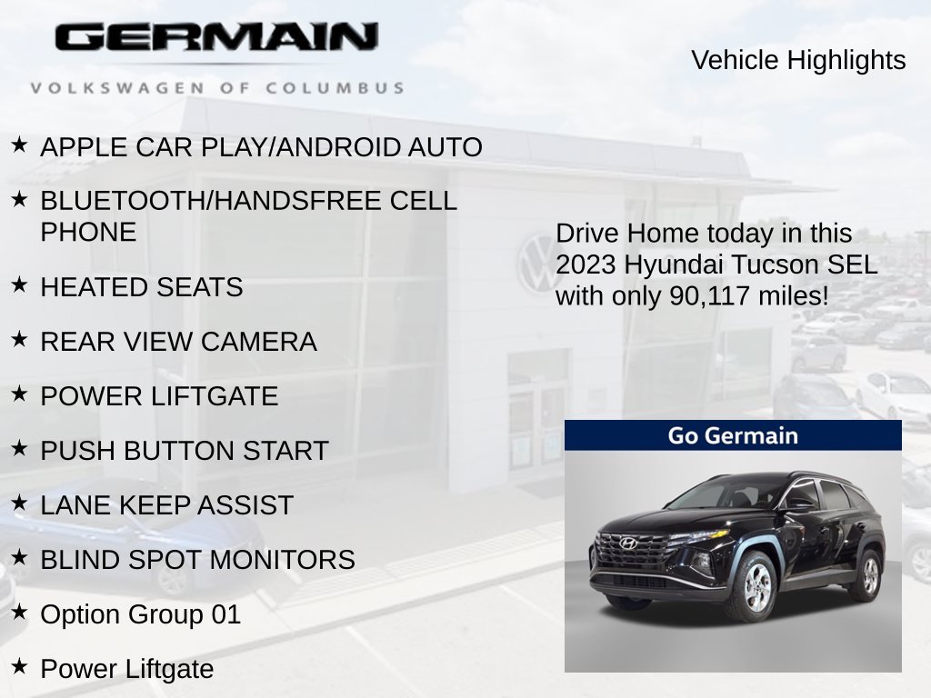 Used 2023 Phantom Black Hyundai SEL image 5