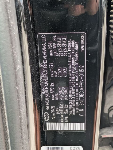 Used 2022 Phantom Black Hyundai Limited image 29